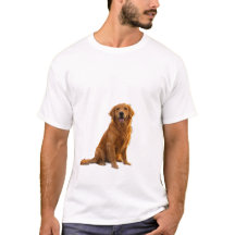 Camiseta Aventura de Camping con Golden Retriever