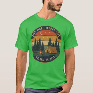 Camiseta aventura de camping en Yosemite Camp More 2025 chi