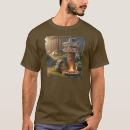 Camiseta Aventura de Camping – Trae tus propios malvaviscos