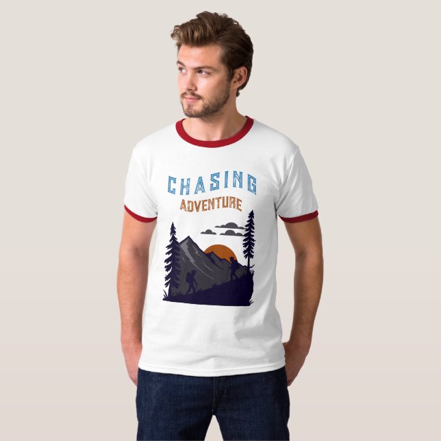 Camiseta Aventura de caza (Anverso completo)