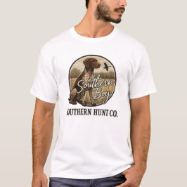 Camiseta Aventura de caza con perros del chico sureño