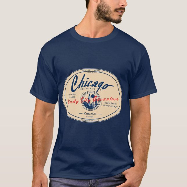 Camiseta Aventura de Chicago Windy City (Anverso)