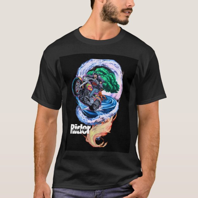 Camiseta Aventura de ciclismo (Anverso)