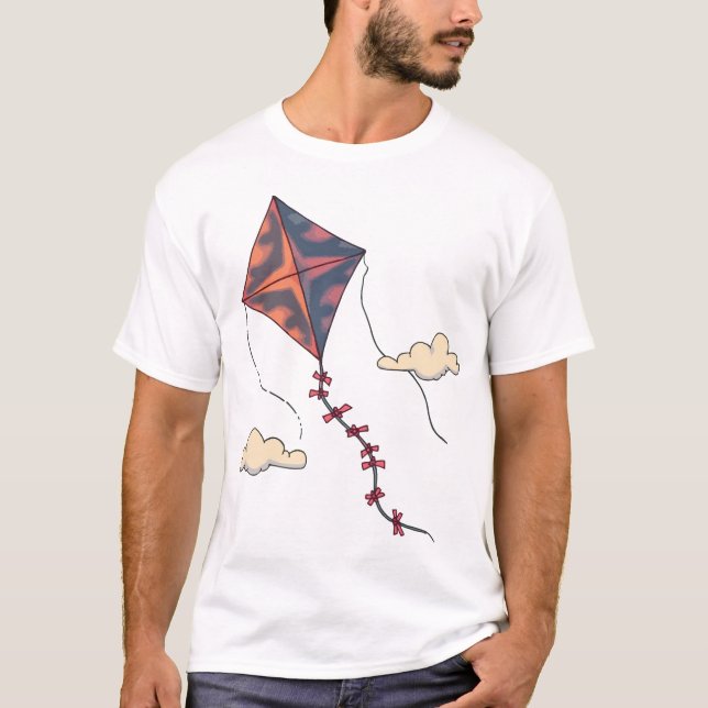 Camiseta Aventura de Cometa Voladora (Anverso)