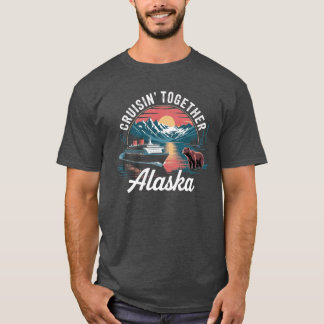 Camiseta Aventura de crucero vintage por Alaska Diseño de v