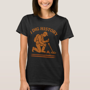 Camiseta Aventura de detección de metales de historia que m