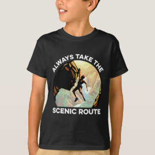 Camiseta Aventura de escalada de camping Naturaleza Campist