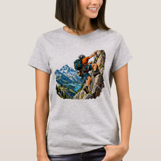 Camiseta Aventura de escalada en roca para escaladores de m