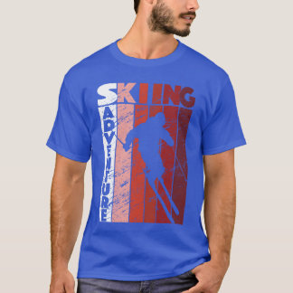 Camiseta Aventura de esquí Esquí Deportes de invierno Frie