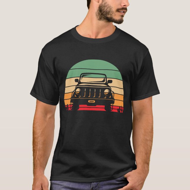 Camiseta Aventura de Jeep (Anverso)