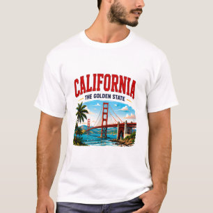 Camiseta Aventura de la Costa Dorada de California