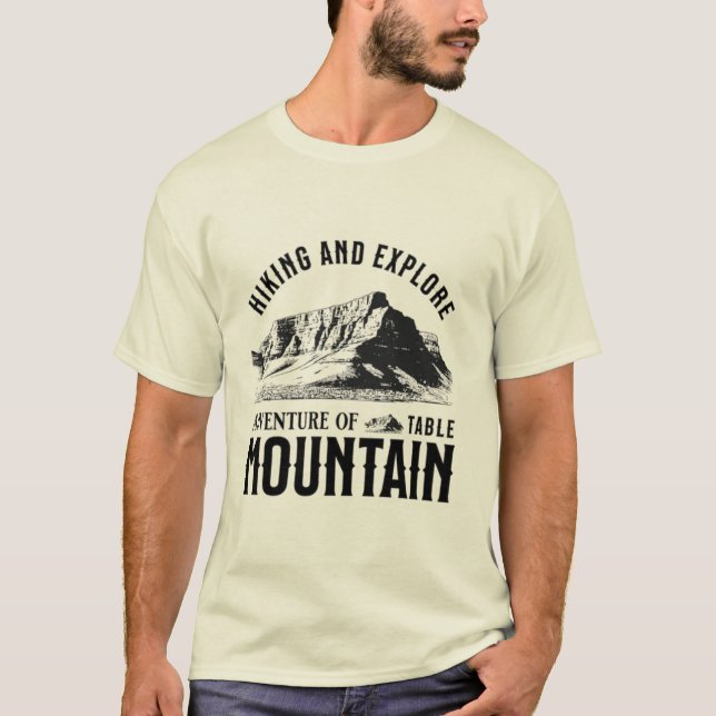 Camiseta Aventura de la montaña de la Mesa (Anverso)