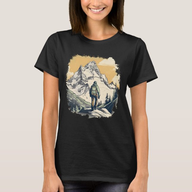 Camiseta Aventura de montaña (Anverso)