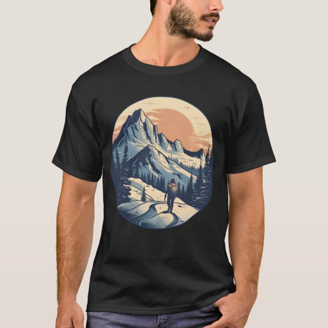 Camiseta Aventura de montaña (Anverso)