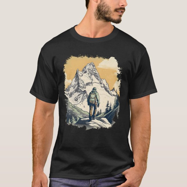 Camiseta Aventura de montaña (Anverso)