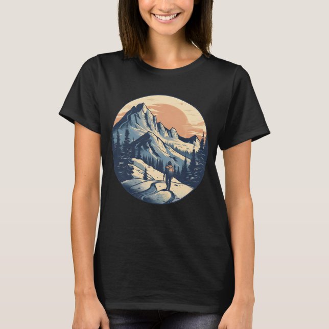 Camiseta Aventura de montaña (Anverso)