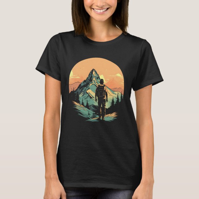 Camiseta Aventura de montaña (Anverso)