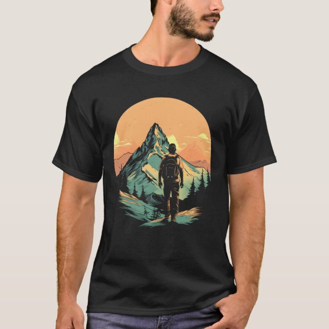 Camiseta Aventura de montaña (Anverso)