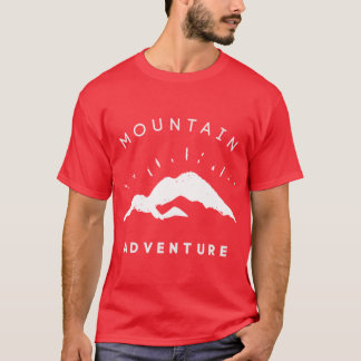 Camiseta Aventura de Montaña Amigos Activos de Senderismo