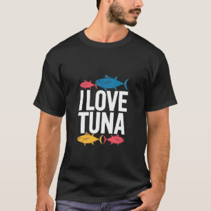Camiseta Aventura de pesca oceánica de atún que amo