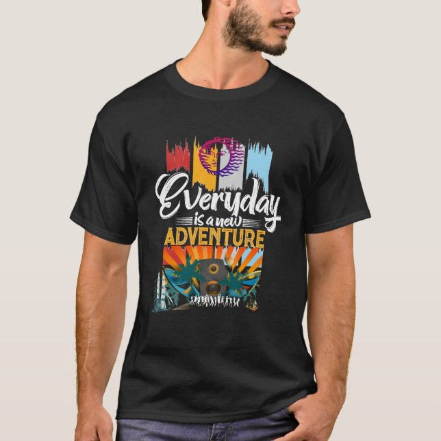 Camiseta Aventura de playa de verano todos los días (Anverso)