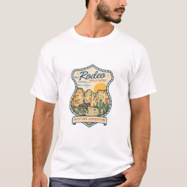 Camiseta Aventura de Rodeo del Oeste Salvaje