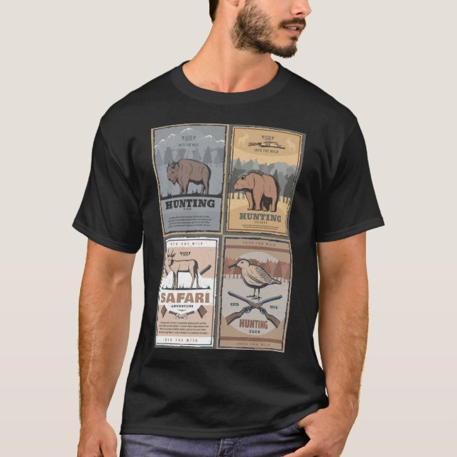 Camiseta Aventura de Safari (Anverso)