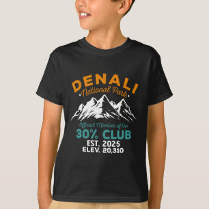 Camiseta Aventura de senderismo Denali 30 Percent Club Est 