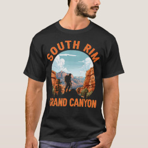 Camiseta Aventura de senderismo en el borde sur del Gran Ca