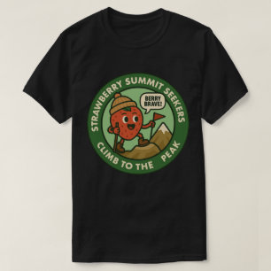 Camiseta Aventura de senderismo en la montaña Berry Brave