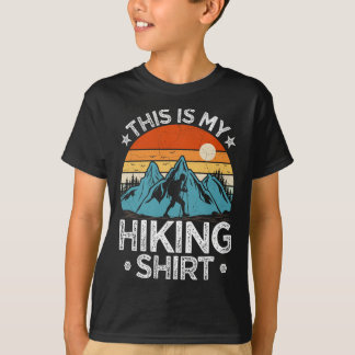 Camiseta Aventura de senderismo en la montaña Vintage Esto