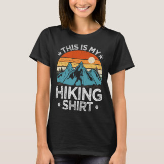 Camiseta Aventura de senderismo en la montaña Vintage Esto