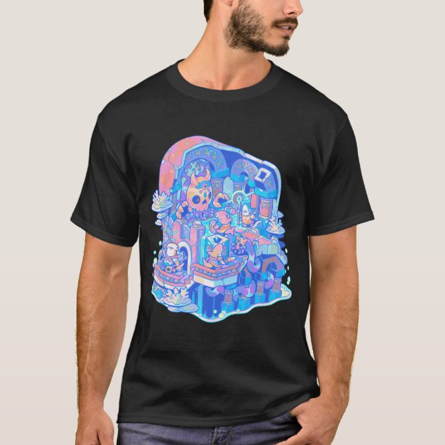 Camiseta Aventura de tiburón (Anverso)