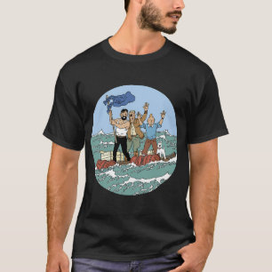 Camiseta Aventura De Tin-Tin Con Capitán Haddock
