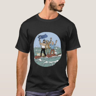 Camiseta Aventura De Tin-Tin Con Capitán Haddock