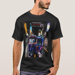 Camiseta Aventura de Tuk Tuk Tuk en Bangkok, ciudad de Y en