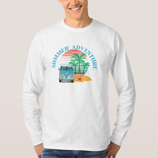 CAMISETA AVENTURA DE VERANO (Anverso)