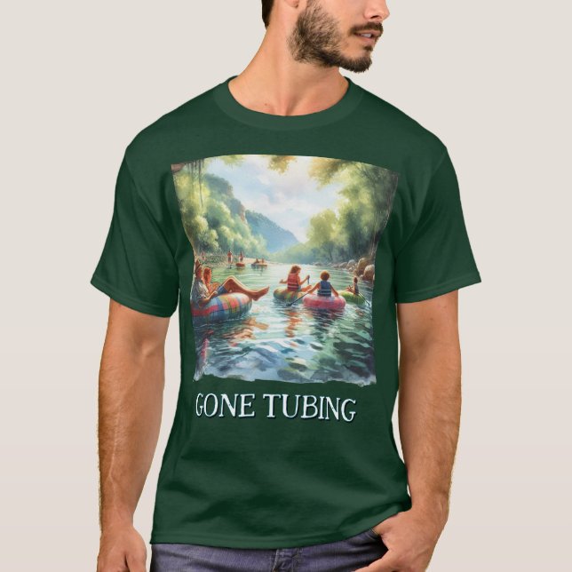 Camiseta Aventura de verano de Gone Tubing (Anverso)