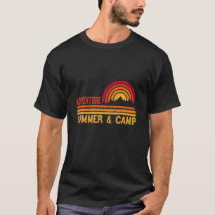 Camiseta Aventura de verano espera a la cosecha de caravana