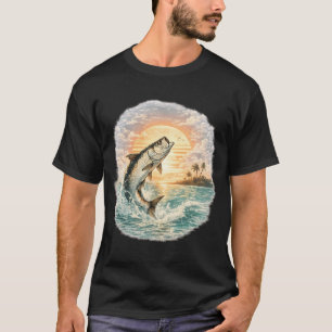 Camiseta Aventura del atún de Florida al atardecer