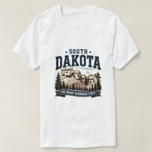 Camiseta Aventura del Monumento de Dakota del Sur