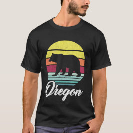 Camiseta Aventura del oso de vida salvaje de Oregón o Retro