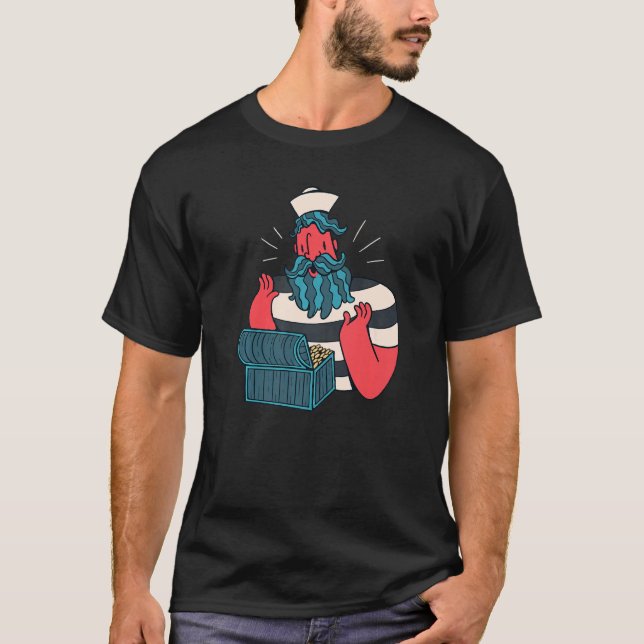 Camiseta Aventura del tesoro de Sailor 1 (Anverso)