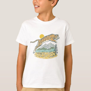 Camiseta Aventura del tigre salvaje