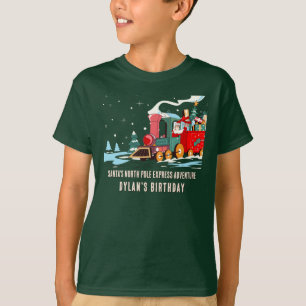 Camiseta Aventura del tren de Santa en el Polar Express en 