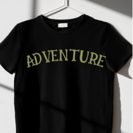 Camiseta aventura divertida