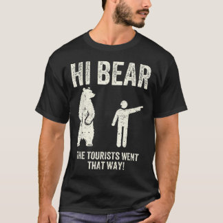 Camiseta Aventura divertida de senderismo al aire libre ret