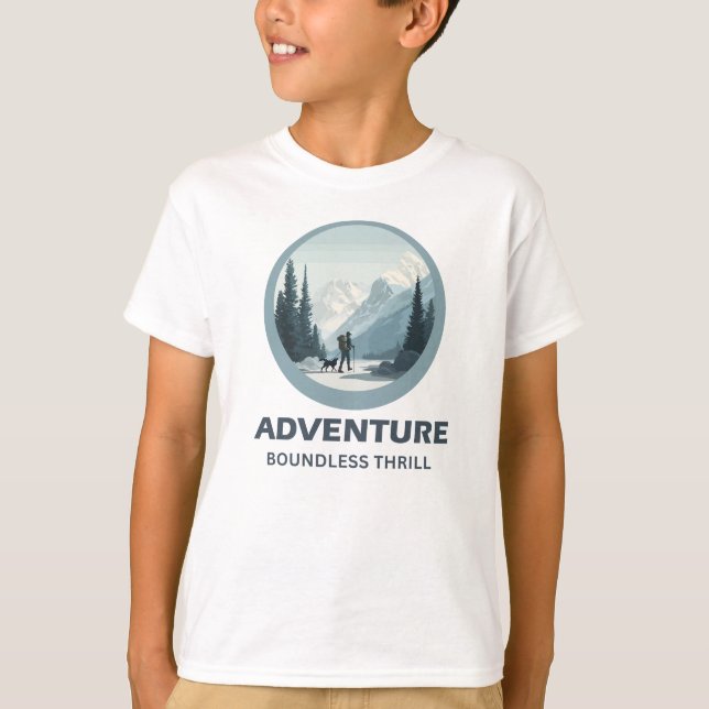 Camiseta AVENTURA – Emoción sin límites | Algodón Premium (Anverso)