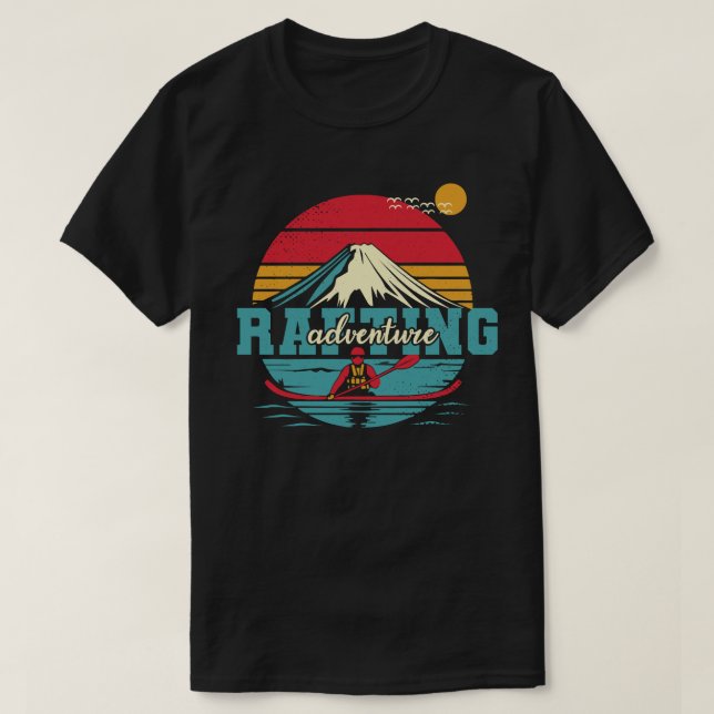 Camiseta Aventura en Balsa (Diseño del anverso)