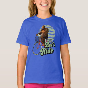 Camiseta Aventura en bicicleta en el bosque Sasquatch